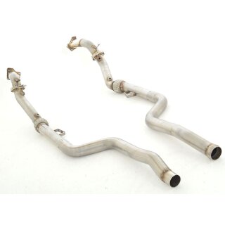 Friedrich Motorsport 2x 70mm Downpipe Edelstahl 881620-DP