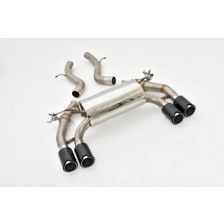 Friedrich Motorsport 2x 70mm Duplex-Sportendschalldämpfer BMW 2er F87 861354CKLTD-X