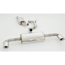 Friedrich Motorsport 70mm Duplexanlage Audi TT 8J Quattro...