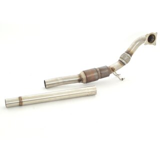 Friedrich Motorsport 76mm Downpipe mit 200 Zellen HJS Sport-Kat. Edelstahl 981425AG-X3-DPKAHJS