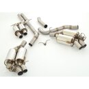 Friedrich Motorsport 2x76mm Duplex-Anlage Edelstahl...