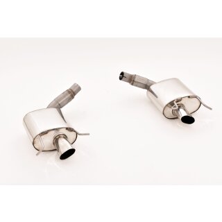 Friedrich Motorsport 2x76mm Duplex-Sportendschalldämpfer Mercedes A/C207 E-Klasse 971617TD-X3