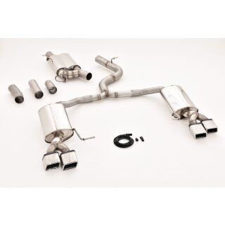 Friedrich Motorsport 76mm Duplex-Anlage mit originaler Klappensteuerung Skoda Superb 3V (3T) 992520KLT-X3