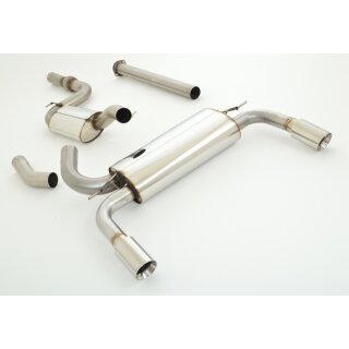 Friedrich Motorsport 3 Zoll (76mm) Duplexanlage Ford Focus III 991202KA-X3-X