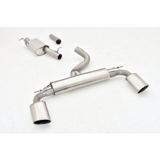 Friedrich Motorsport 76mm Duplex-Anlage Audi A3 8V Sportback Quattro 991054T-X3-X