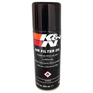 K&N Air Filter Oil - 7.18 oz 204ml Aerosol - International 99-0504EU
