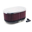 K&N Universal Chrome Filter RA-077V