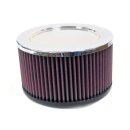 K&N Universal Chrome Filter RA-099V