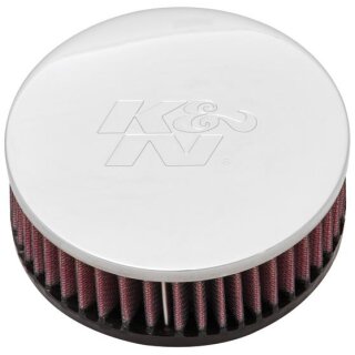 K&N Universal Chrome Filter RC-0920