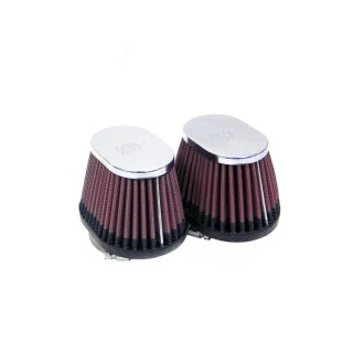K&N Universal Chrome Filter RC-2452