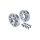 Eibach Spurverbreiterung Pro-Spacer 60mm silber VOLVO XC90 I S90-7-30-008