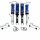 Bilstein B16 Damptronic Gewindefahrwerk mit elektronischer Dämpfkraftverstellung BMW 3 Cabriolet (E93) 49-237108